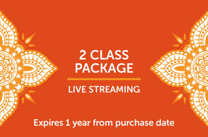 2 Class LIve Stream Package ($10/class)